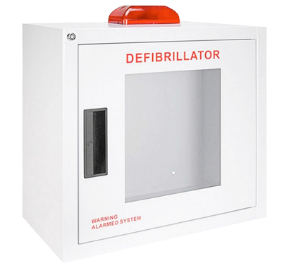 Gabinete de pared AED para desfibrilador en México  - DESFIHELP